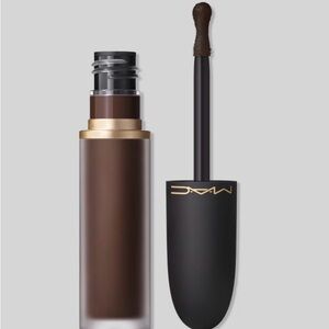 MAC CHESTNUT Powder Kiss liquid Lipstick in Deep BROWN